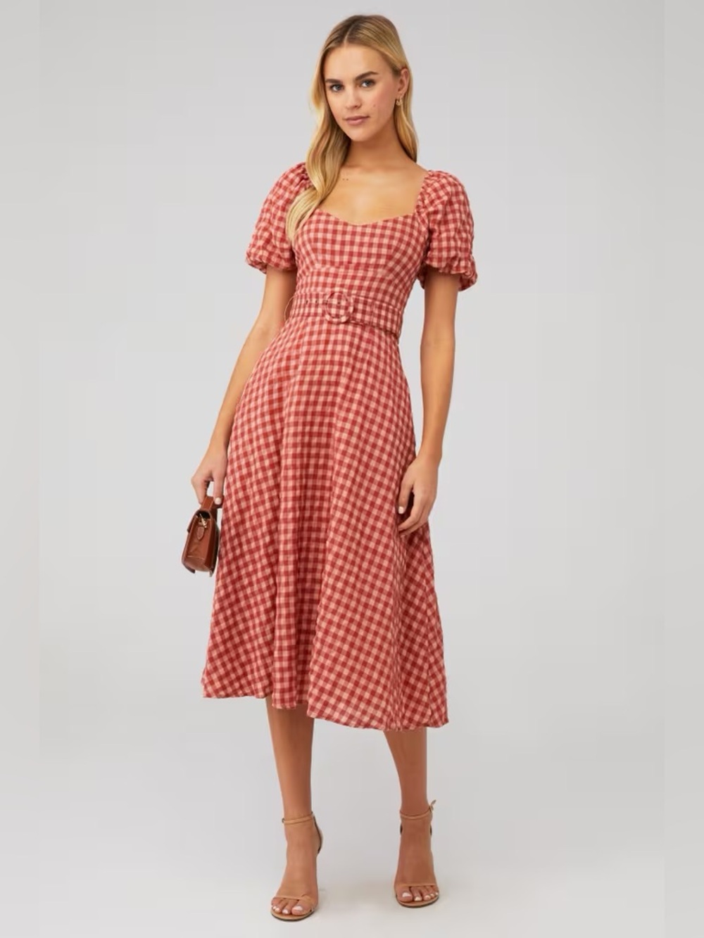 MINKPINK Gingham Dress - Picture 1 of 4